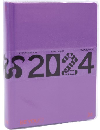 BE YOU Diario Agenda 16 Mesi - Violet 